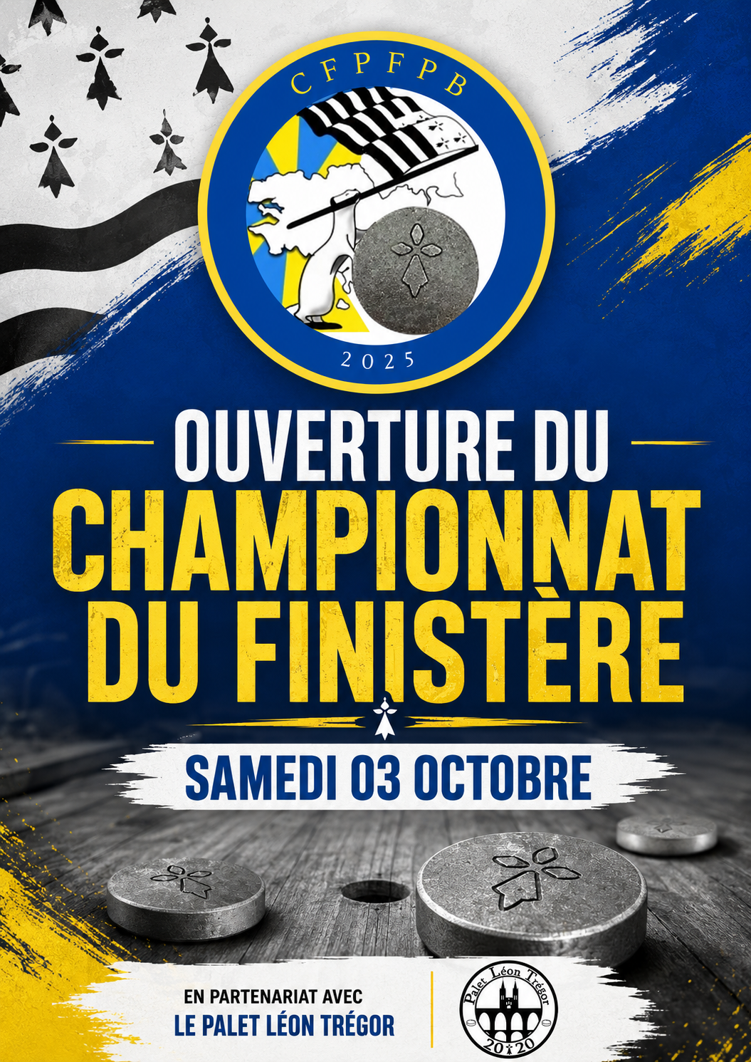 Ouverture du championnat du Finistère 2026/2027